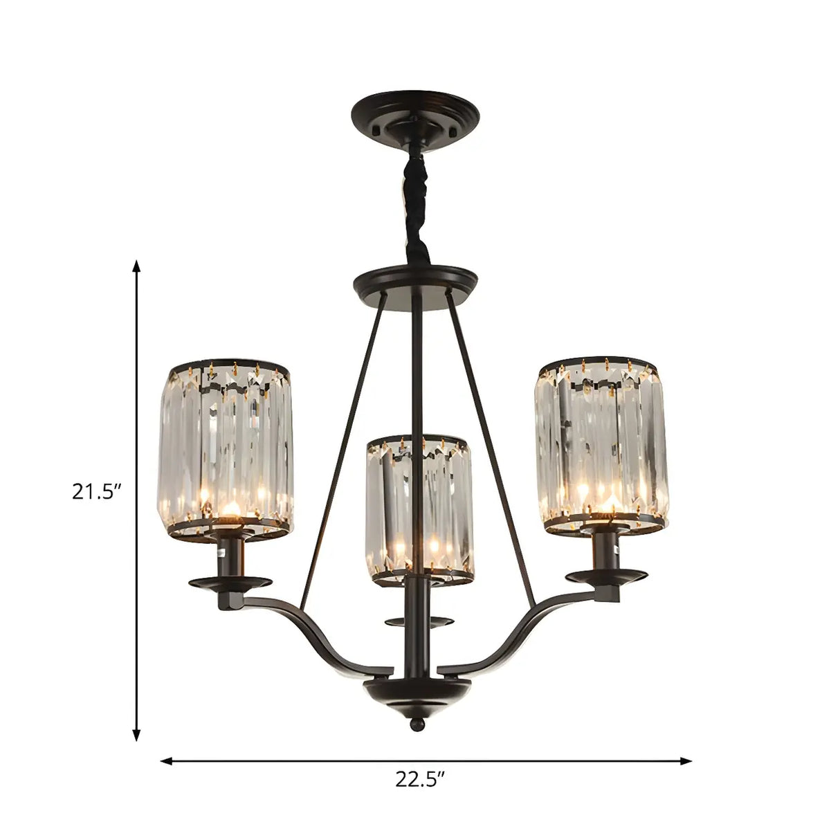 Modern Crystal Glass Chandelier for Dining & Living Room Image - 9