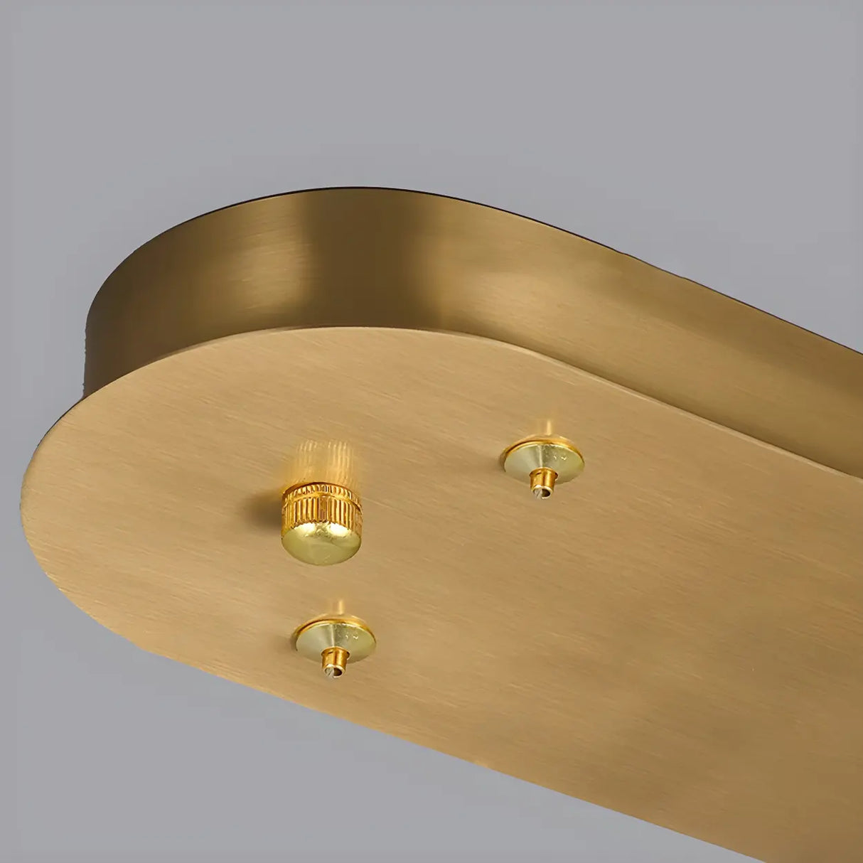 Modern Crystal Linear Chandelier with Gold Finish, 48 Inch Image - 4