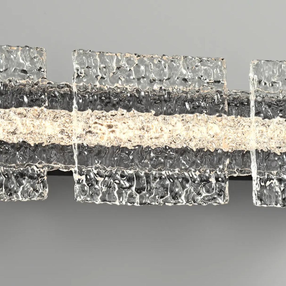 Modern Crystalline LED Vanity Light for Bathroom Décor Image - 9