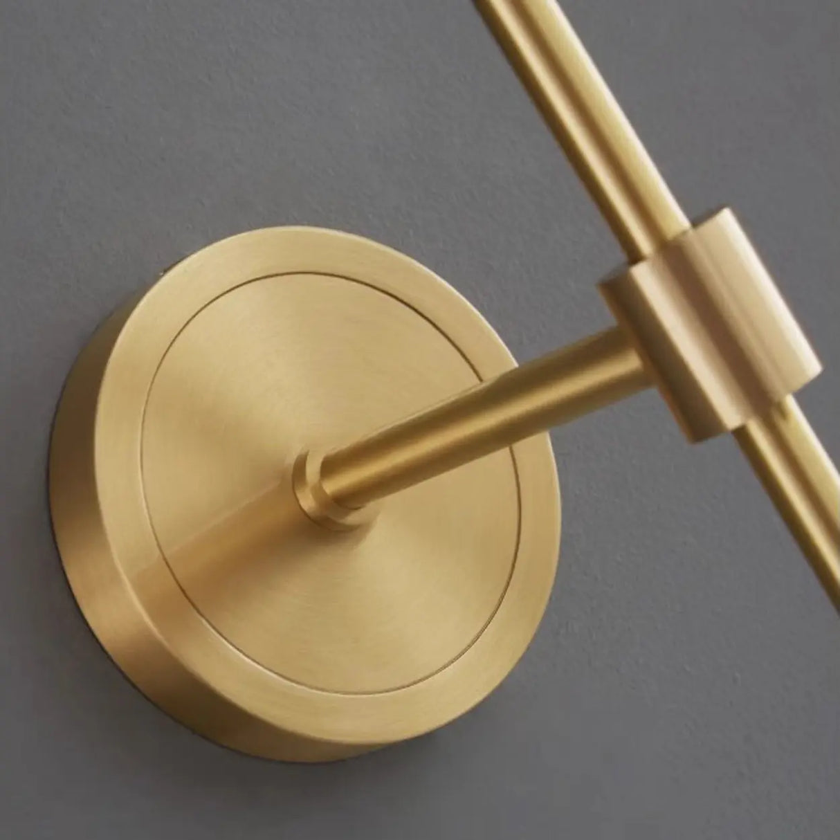 Modern Cylinder Metal LED Wall Sconce Black 5-9 Inch Image - 8