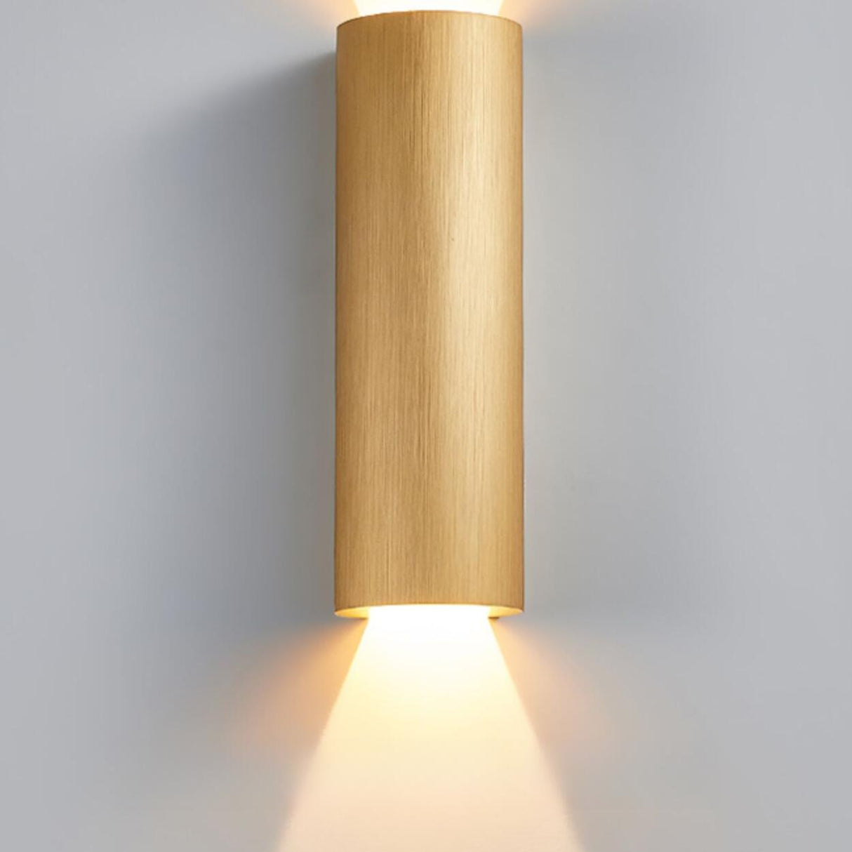 Modern Cylindrical Up Down Light Wall Sconce Image - 13