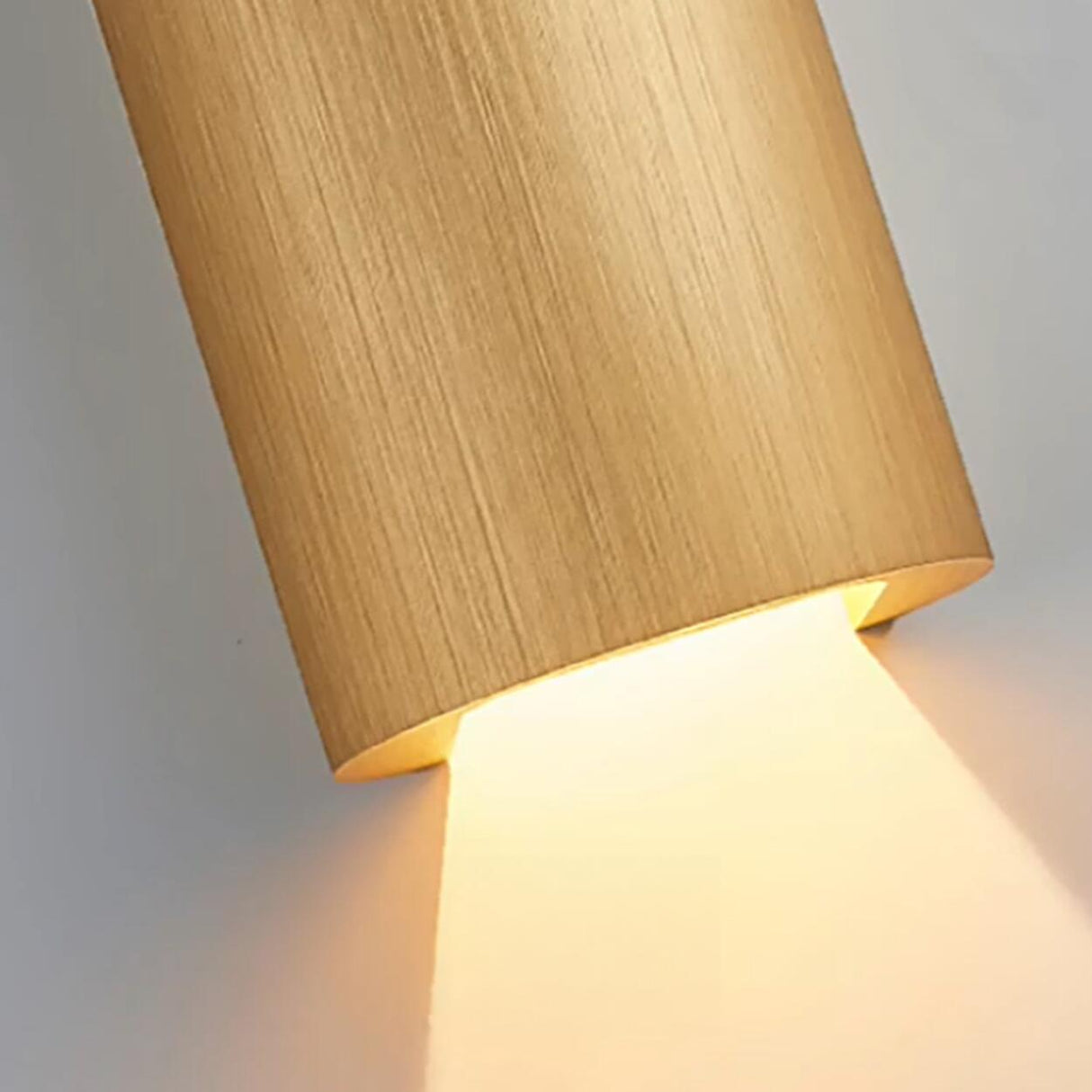 Modern Cylindrical Up Down Light Wall Sconce Image - 16