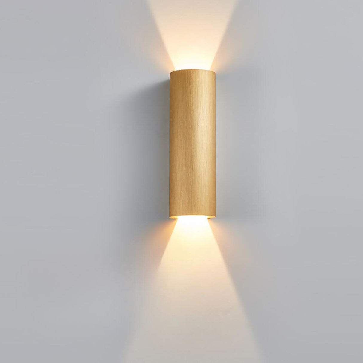 Modern Cylindrical Up Down Light Wall Sconce Image - 4