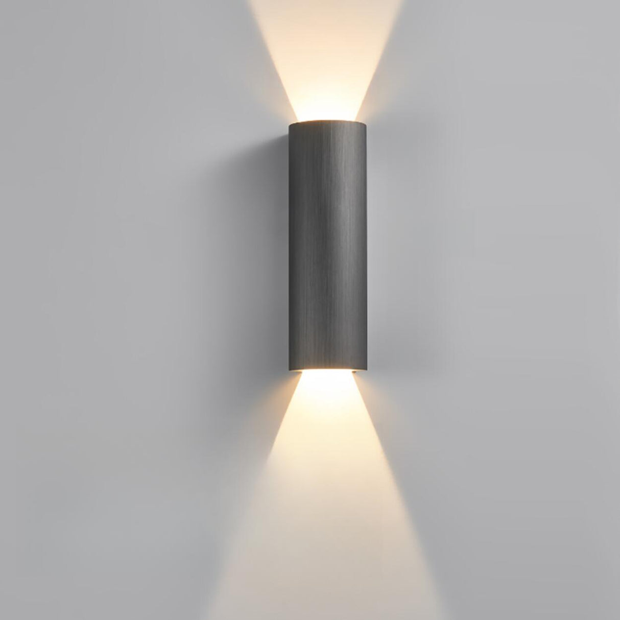 Modern Cylindrical Up Down Light Wall Sconce Image - 7