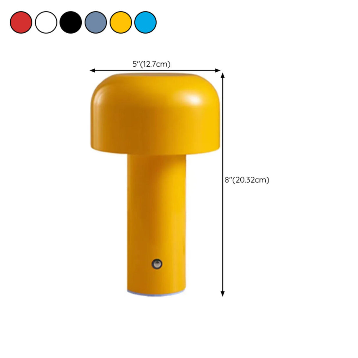 Modern Design Stylish Bold Unique Red Table Lamp