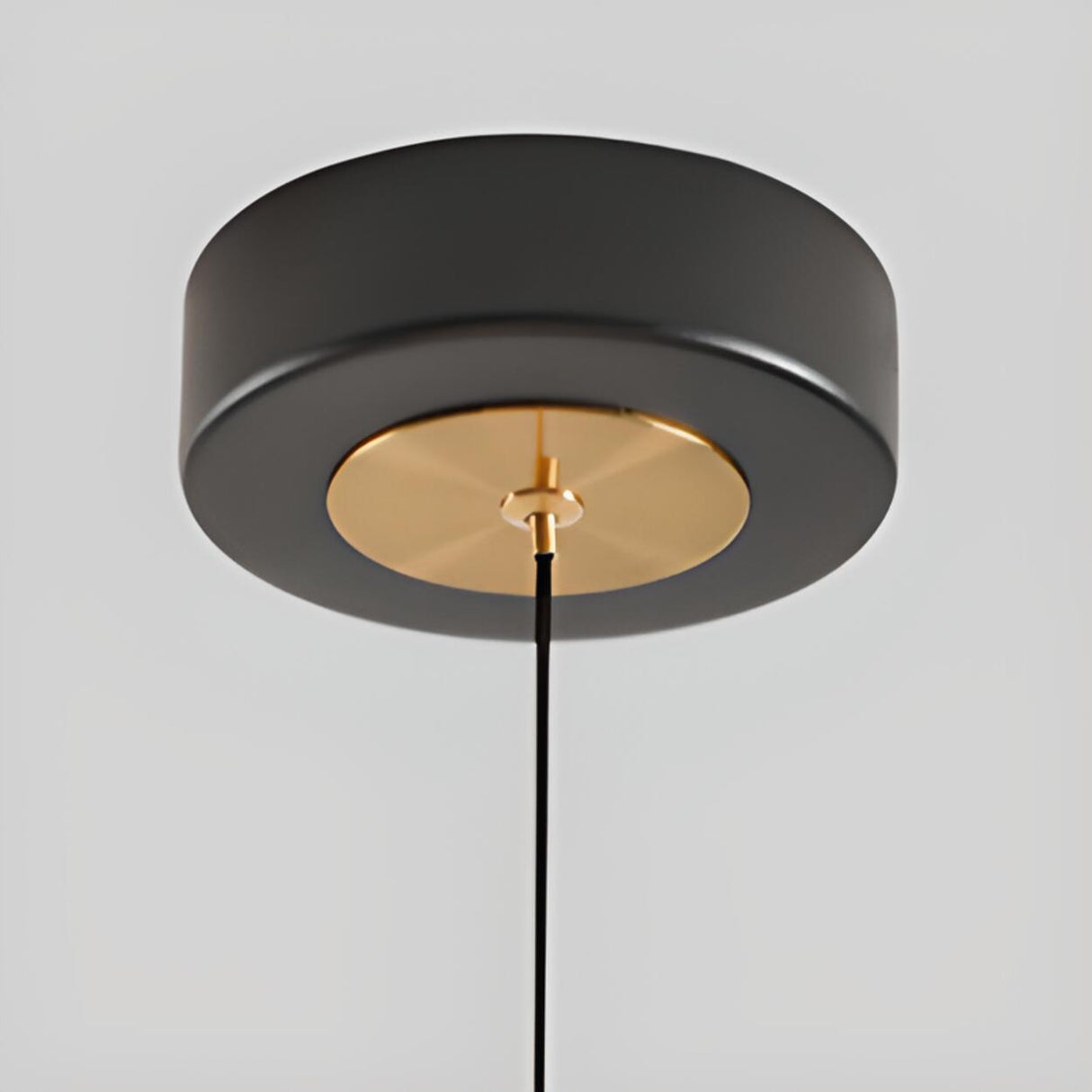 Modern Double Glass Ball Led Pendant Light Adjustable Cord Image - 22