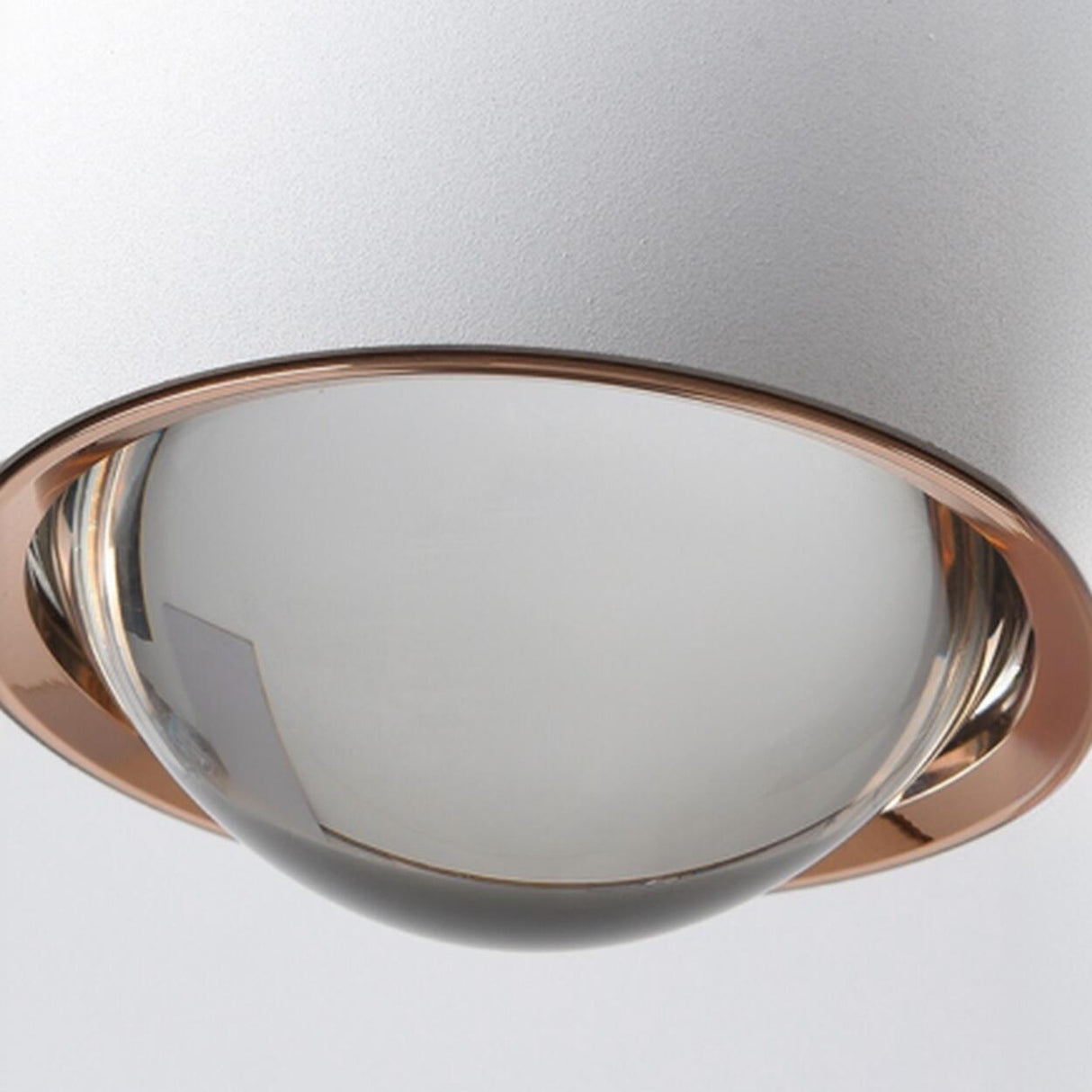 Modern Double Glass Ball Led Pendant Light Adjustable Cord Image - 24