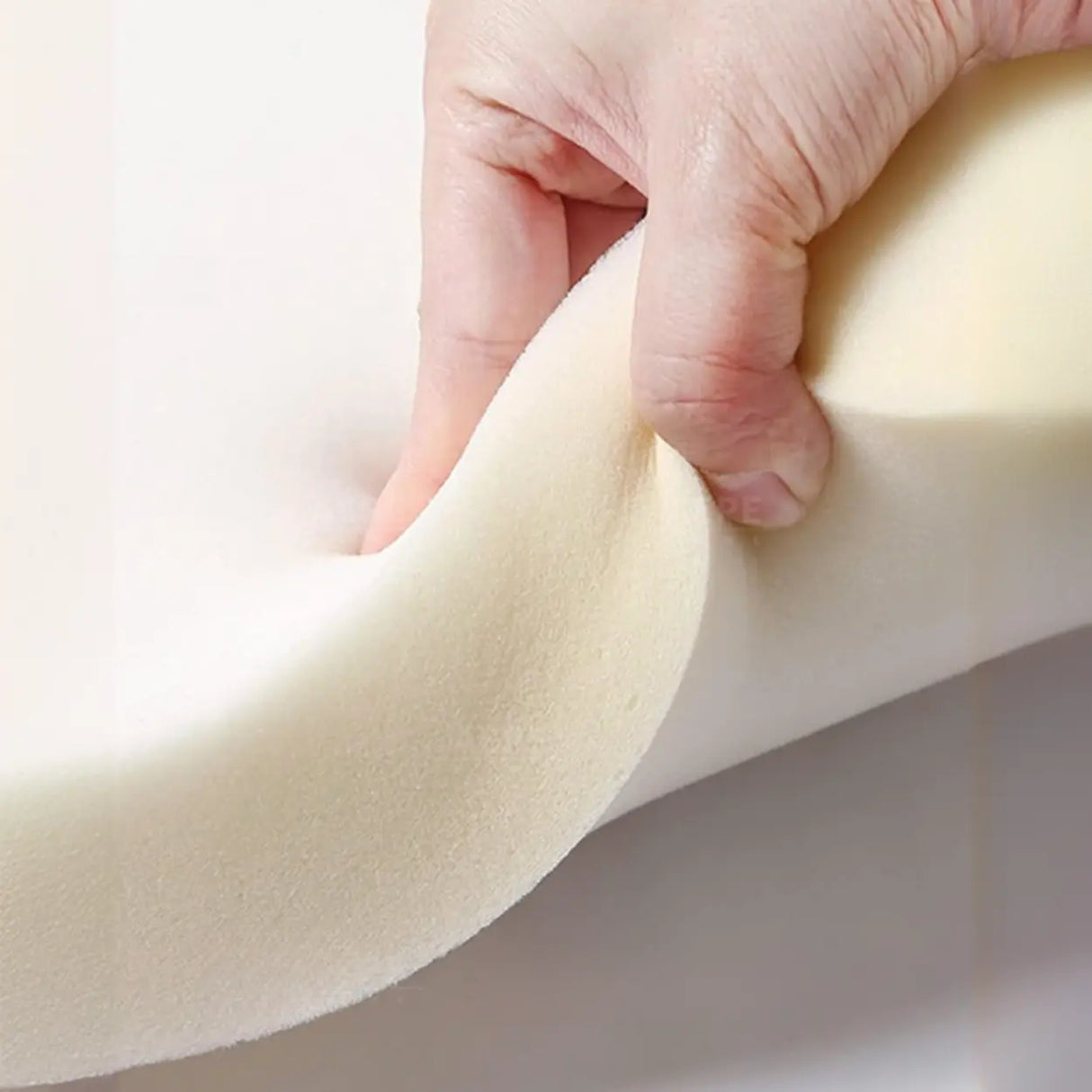 Modern Ergonomic Curved Back Upholstered Dining Chairs Image - 12