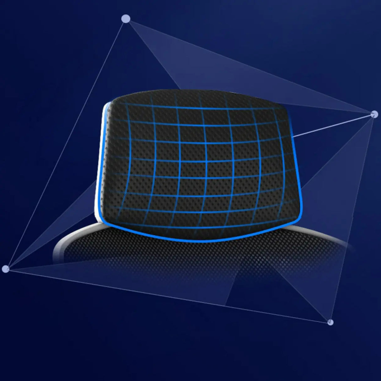 Modern Ergonomic Mesh Adjustable Arms Office Chair Image - 19