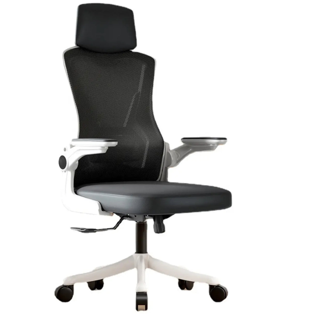 Modern Ergonomic Mesh Adjustable Arms Office Chair Image - 9