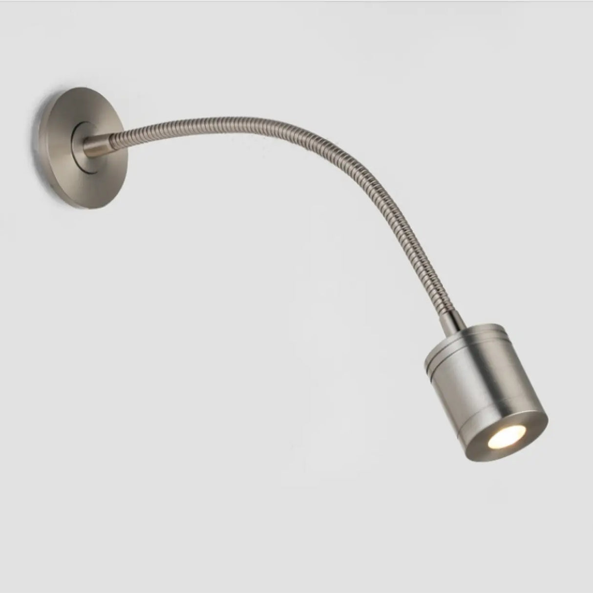 Modern Flexible Gooseneck Gold LED Metal Wall Sconce Image - 3