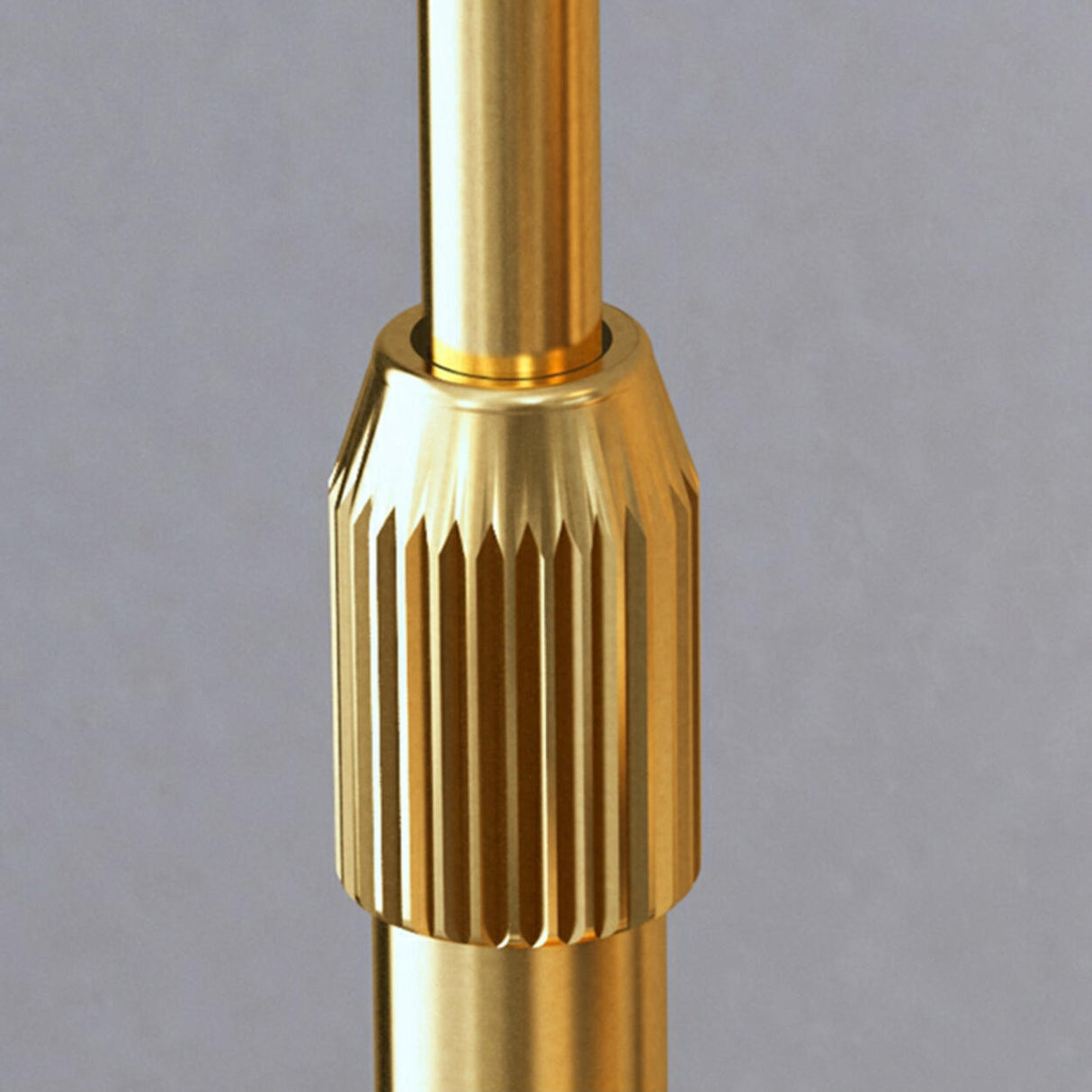 Modern Floral Adjustable Floor Lamp with Shelves Image - 10