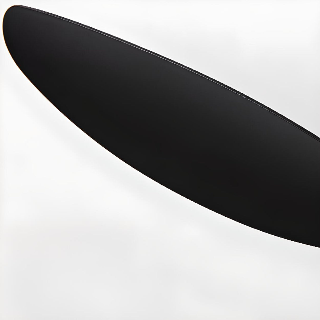 Modern Flush Mount Wood Grain Blades Ceiling Fan Light Image - 6