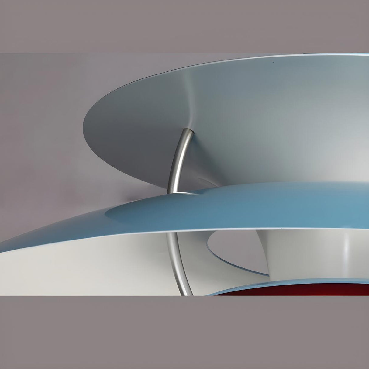 Modern Flying Saucer Layered Living Room Pendant Light Image - 18