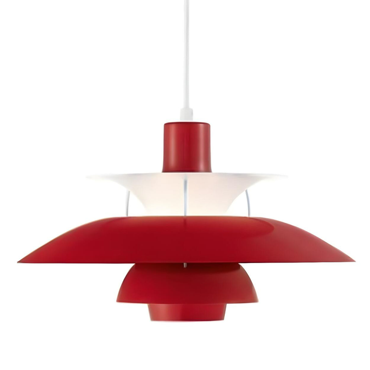 Modern Flying Saucer Layered Living Room Pendant Light Image - 19