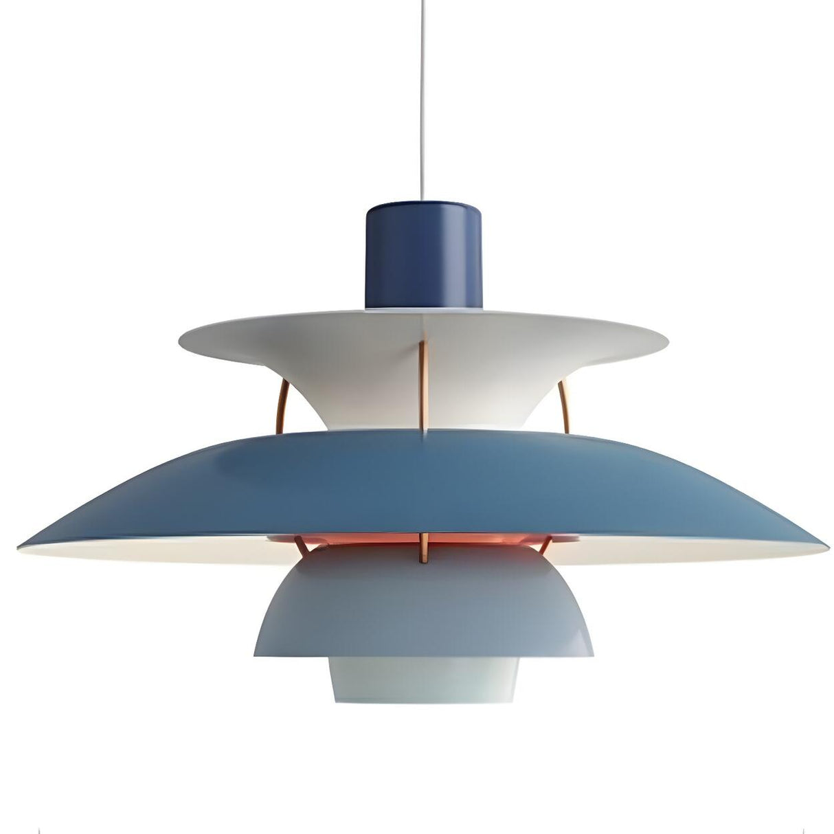 Modern Flying Saucer Layered Living Room Pendant Light Image - 24