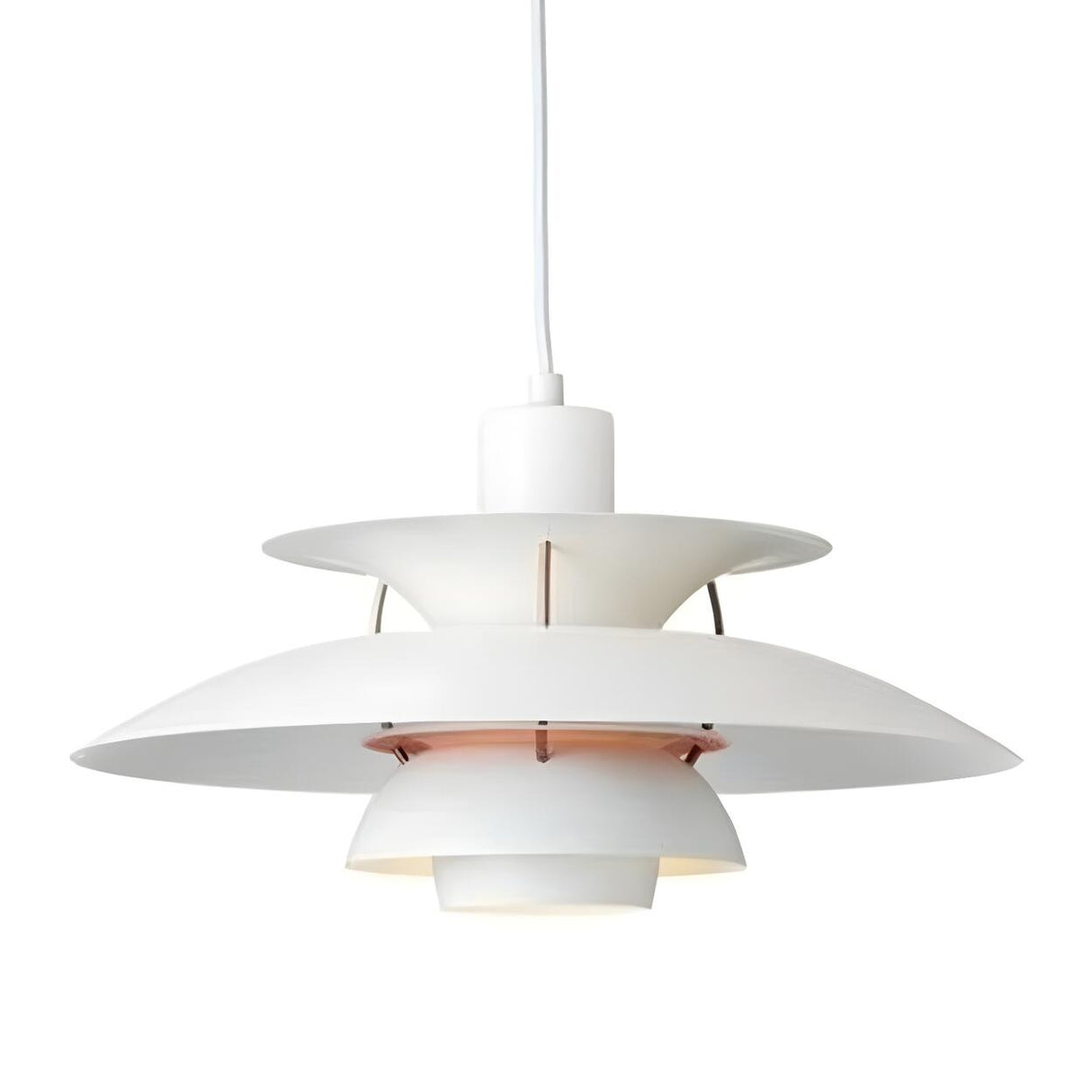 Modern Flying Saucer Layered Living Room Pendant Light Image - 5