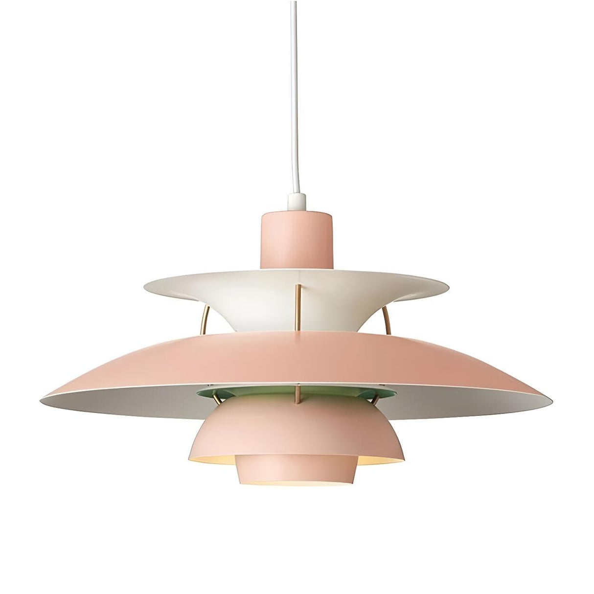 Modern Flying Saucer Layered Living Room Pendant Light Image - 7