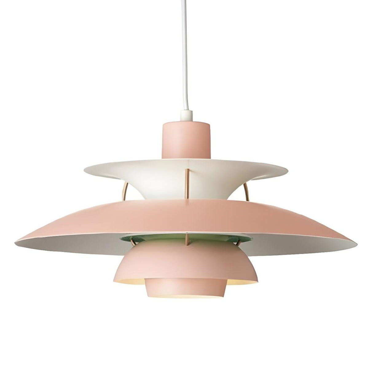 Modern Flying Saucer Layered Living Room Pendant Light Image - 8