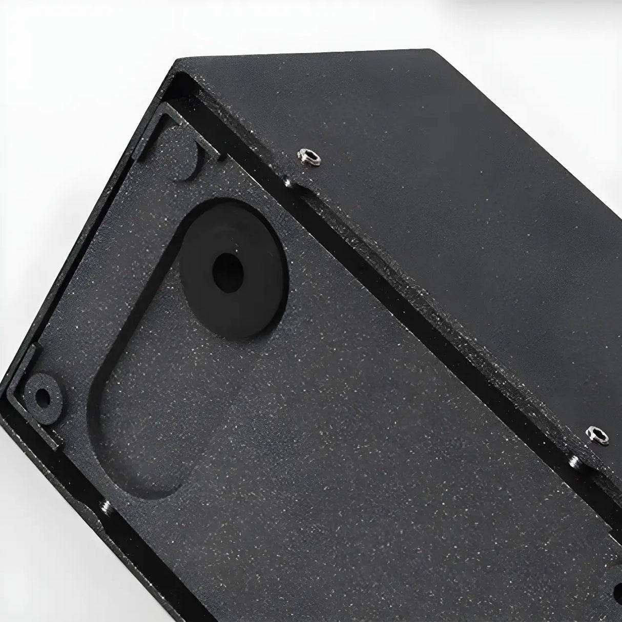 Modern Geometric Metal Outdoor Up Down Wall Light Image - 12