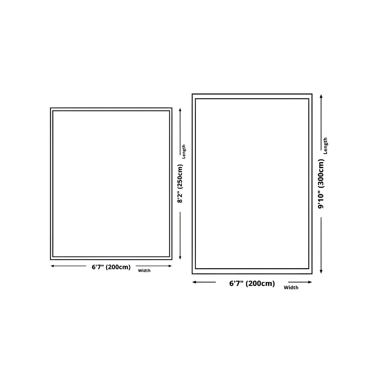 Modern Geometric Polyester Blue Anti-Slip Area Rug