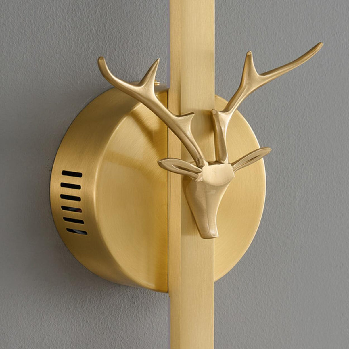 Modern Gold Dual Globe Lights Wall Sconce Image - 11