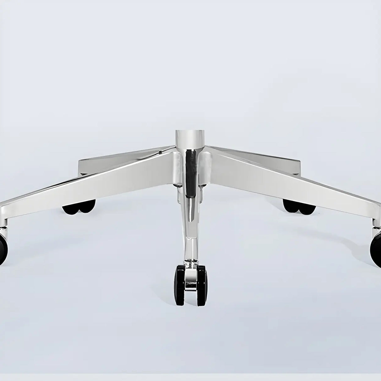 Modern High-Back Leather Executive Black Office Chair Image - 11