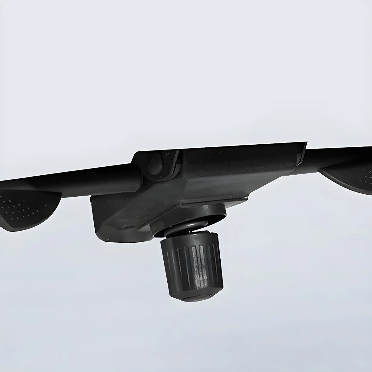 Modern High-Back Leather Executive Black Office Chair Image - 9