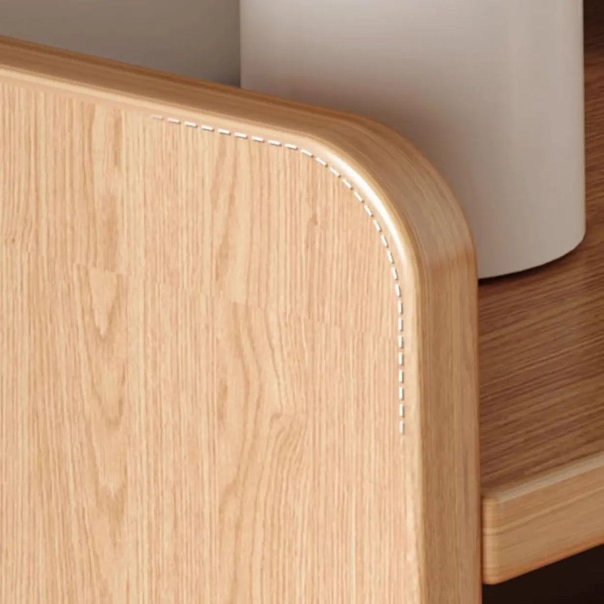 Modern Horizontal Open Back Wooden Desktop Bookshelf Image - 14