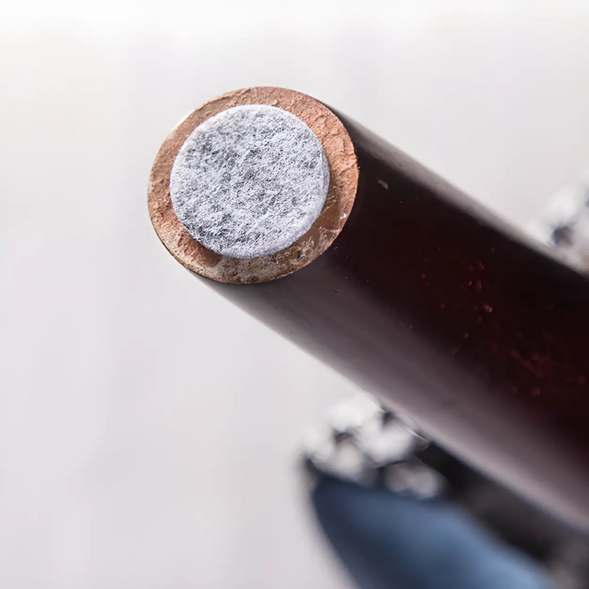 Modern Houndstooth Fabric Living Room Blue Arm Accent Chair Image - 14