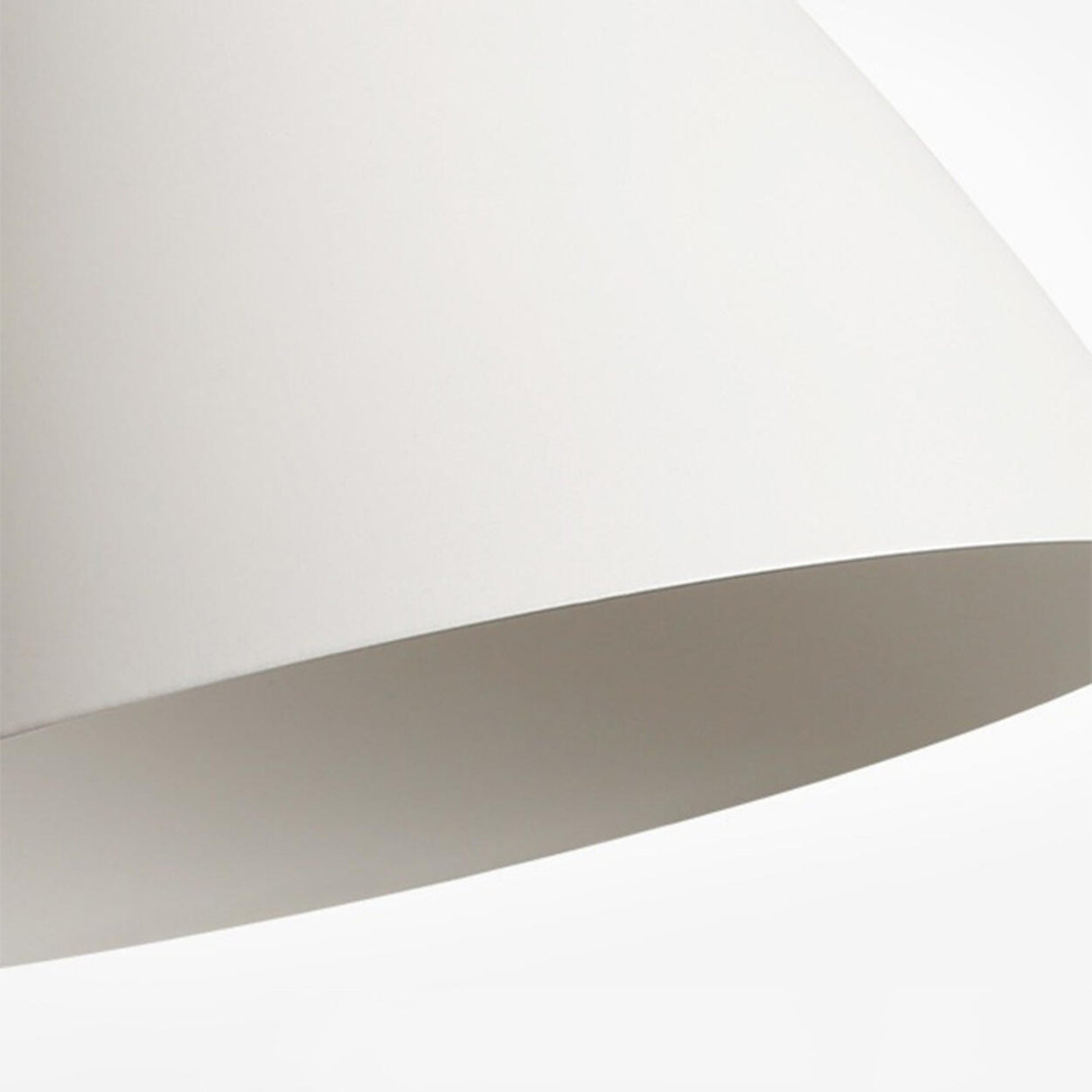 Modern Iron Cone Pendant Light Adjustable Cord Image - 11