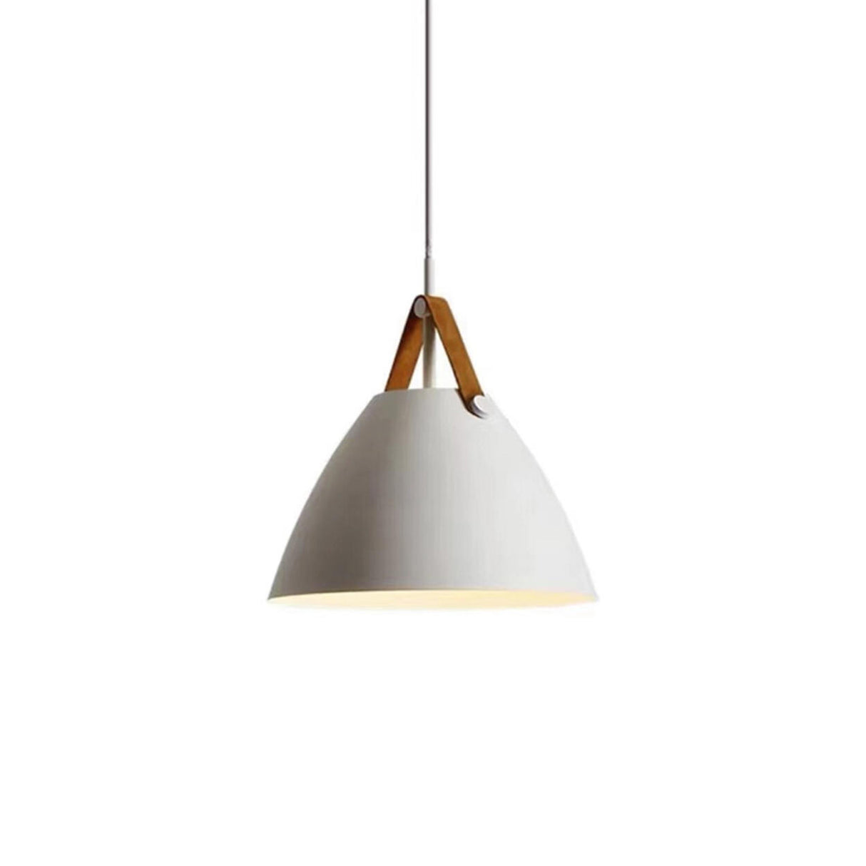Modern Iron Cone Pendant Light Adjustable Cord Image - 17