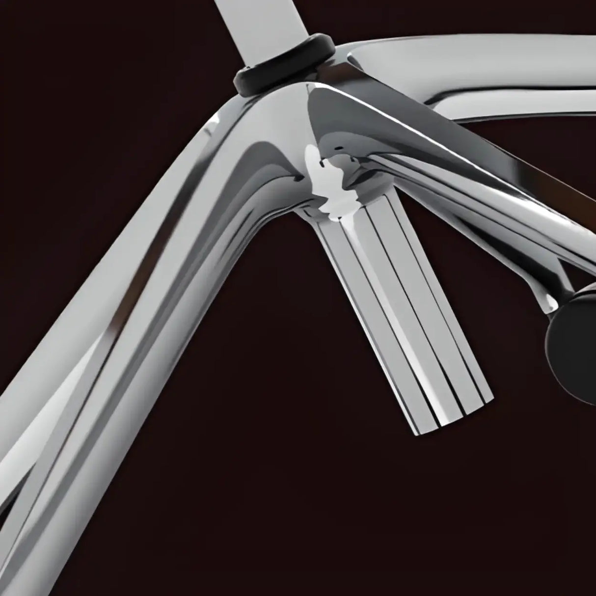 Modern Leather High-Back Adjustable Swivel Armrest Office Chair Image - 9