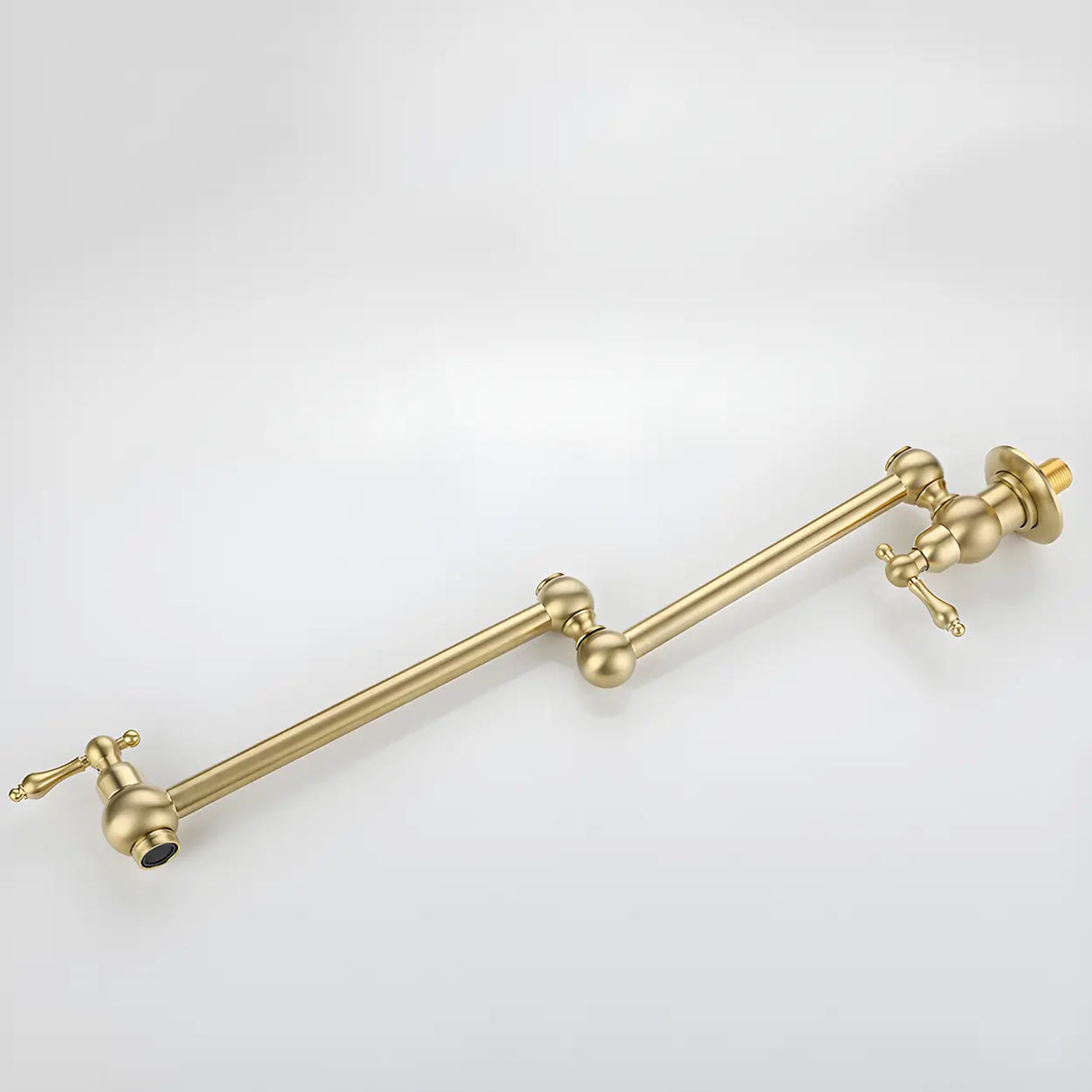 Modern Lever Handles Wall Mount Pot Filler Faucets Image - 12