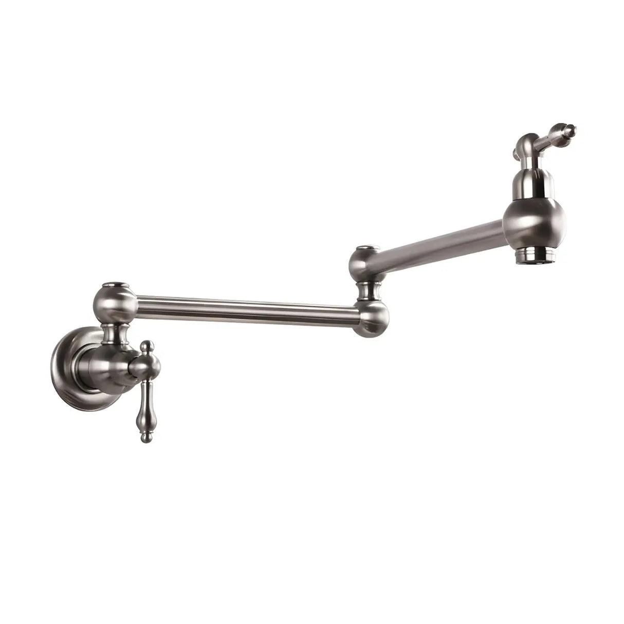 Modern Lever Handles Wall Mount Pot Filler Faucets Image - 18