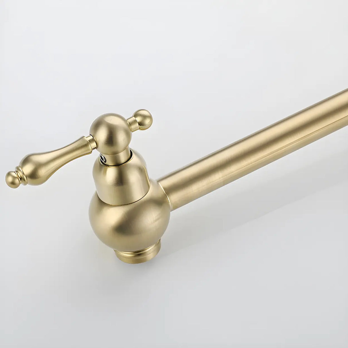 Modern Lever Handles Wall Mount Pot Filler Faucets Image - 9