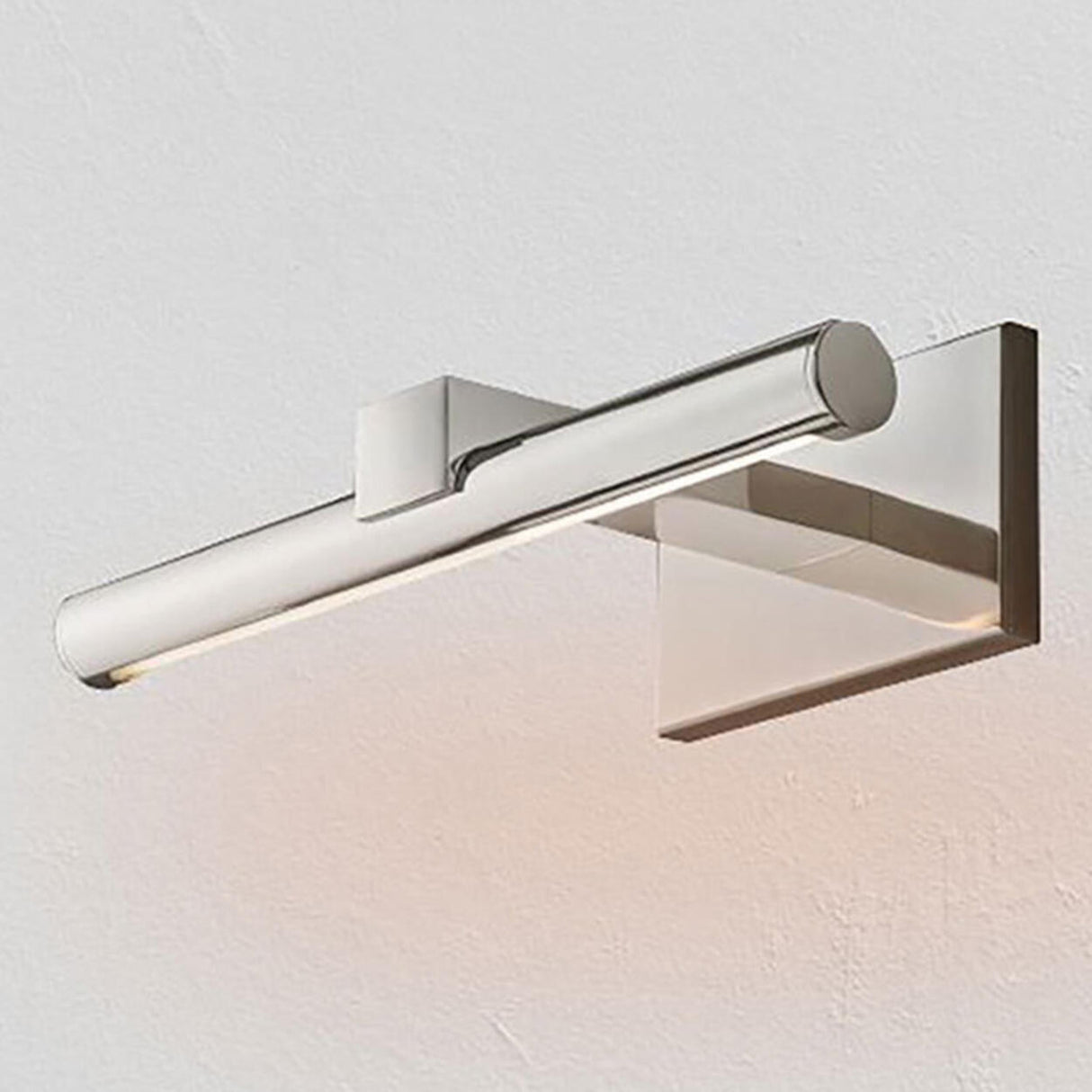 Modern Matte Black Cylinder LED Vanity Wall Light Image - 22