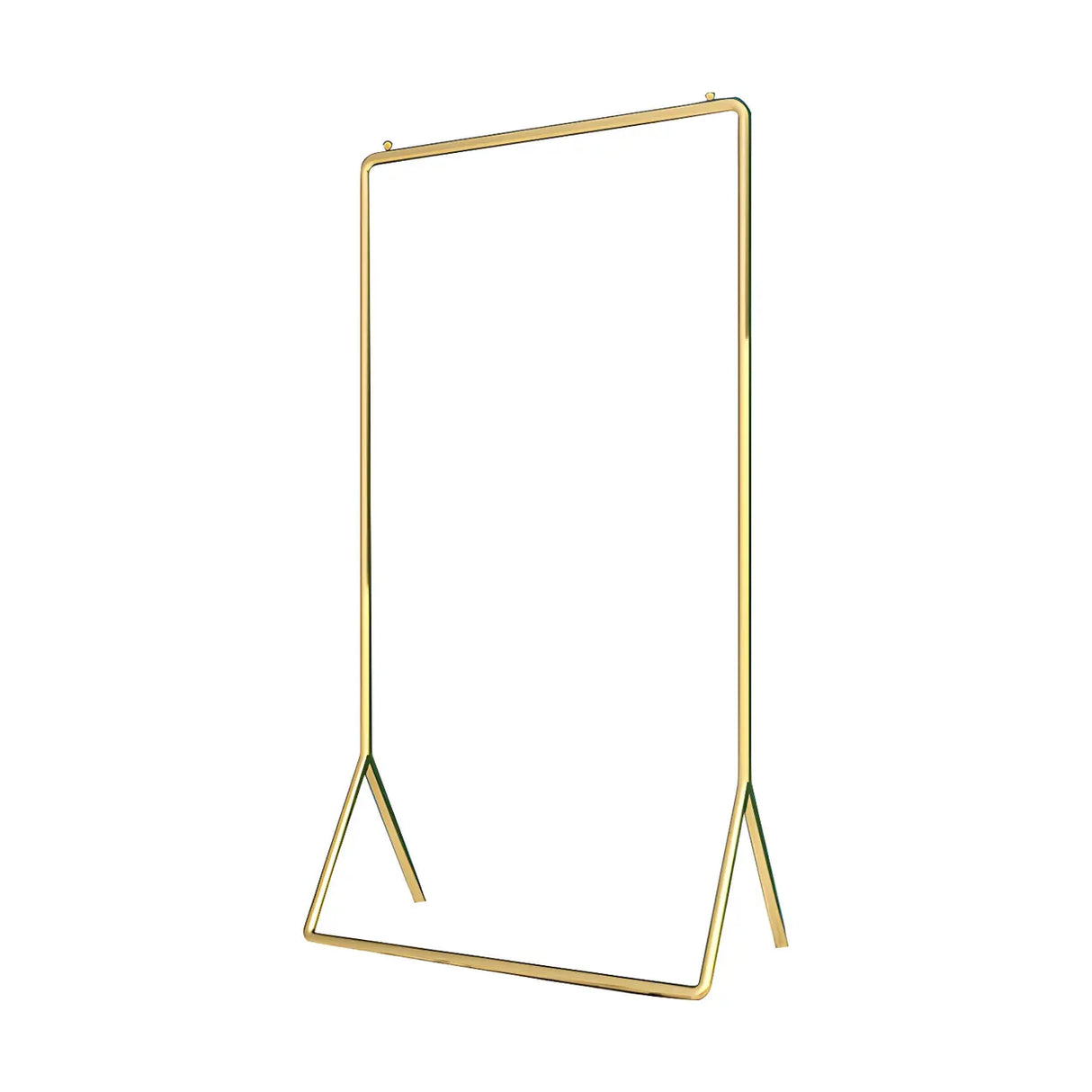 Modern Metal Gold-Black Freestanding Coat Rack Organizer Image - 18