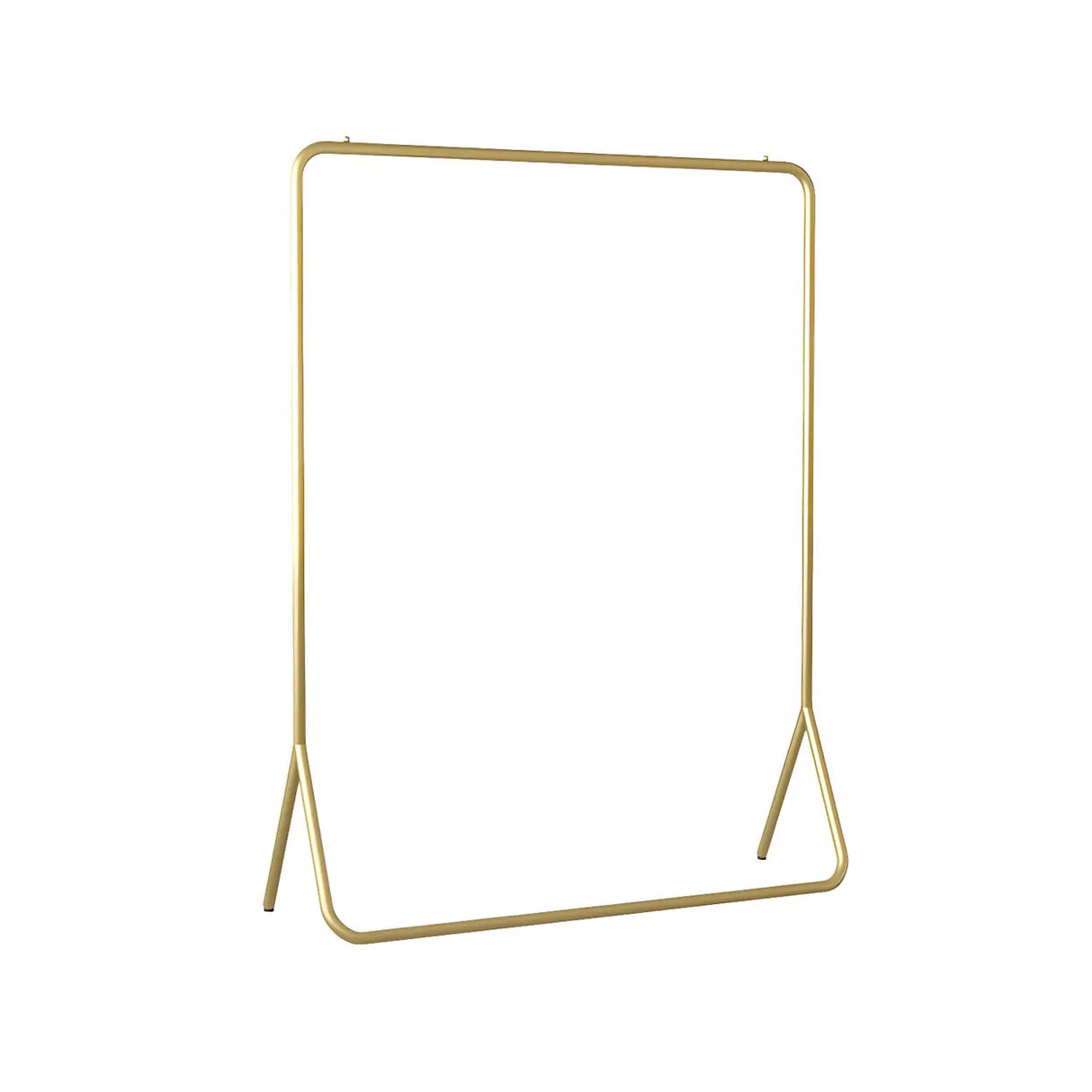 Modern Metal Gold-Black Freestanding Coat Rack Organizer Image - 9
