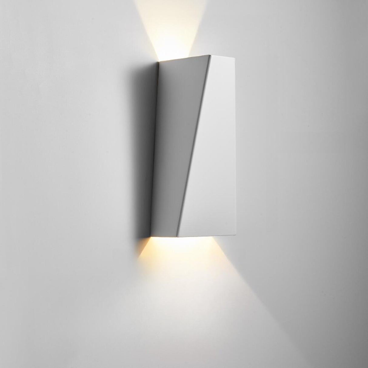 Modern Minimalist Geometric Up Down Wall Sconce Image - 9