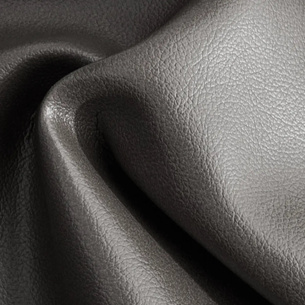 Modern Minimalist Matte Black Nightstand with Drawers Image - 4