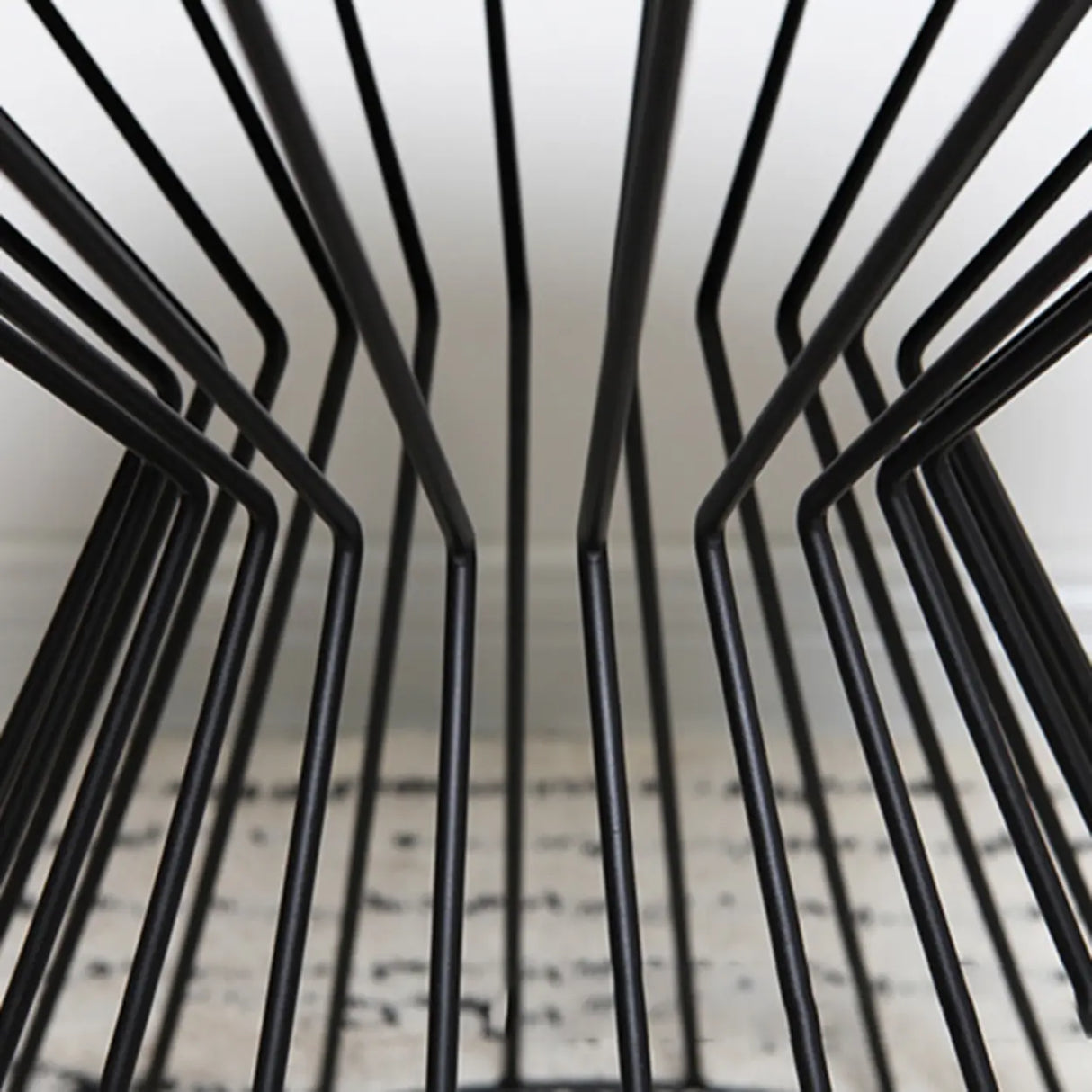 Modern Minimalist Metal Black Small Round Side Tables Image - 16