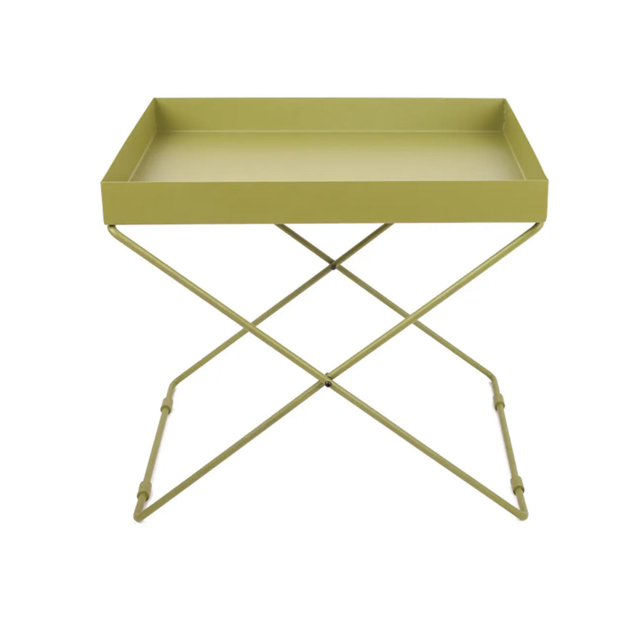 Modern Minimalist Metal Black Small Round Side Tables Image - 5