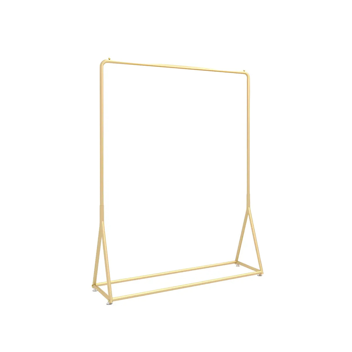 Modern Minimalist Metal Gold Large Standing Coat Rack Image - 5