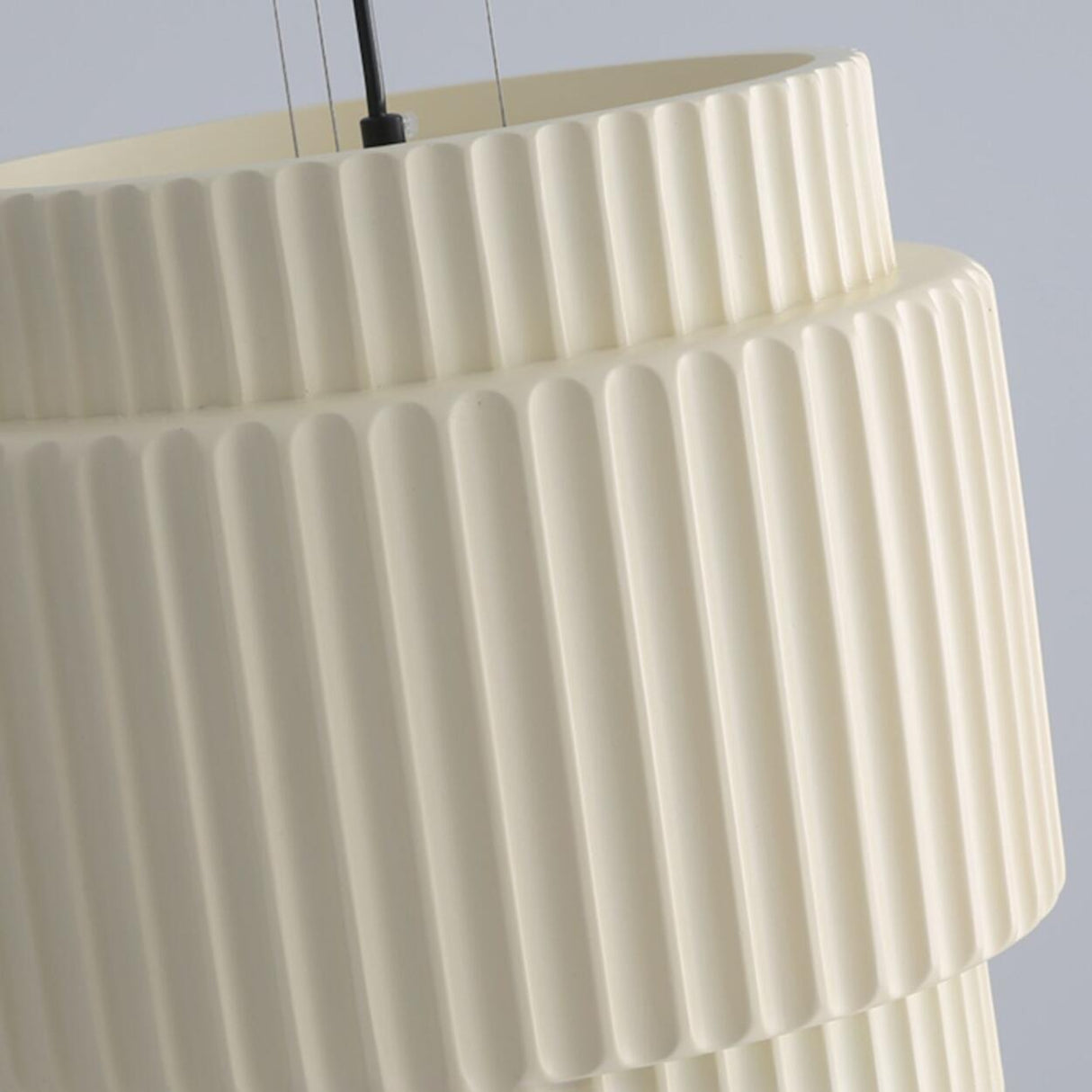 Modern Minimalist Tube Colorful Resin Pendant Light Image - 9