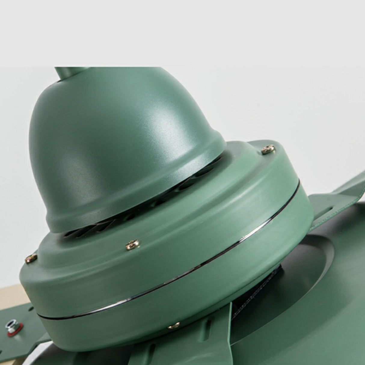 Modern Multi Color 3 Blade LED Ceiling Fan with Light Image - 10