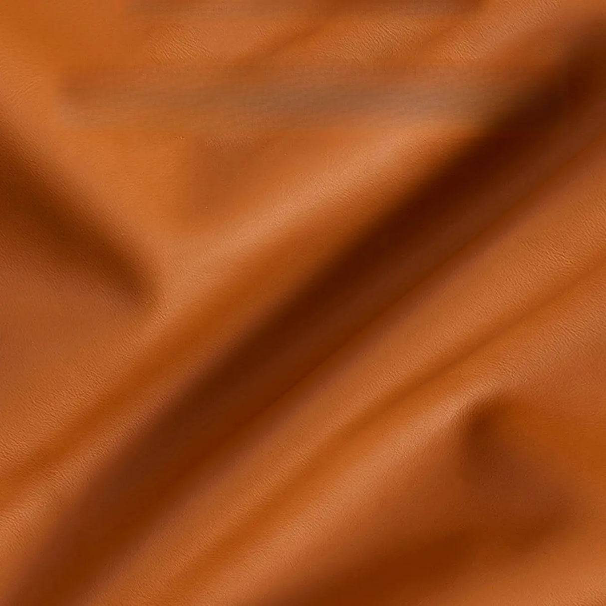 Modern Orange Upholstered Short Height Bedroom Bench Image - 7