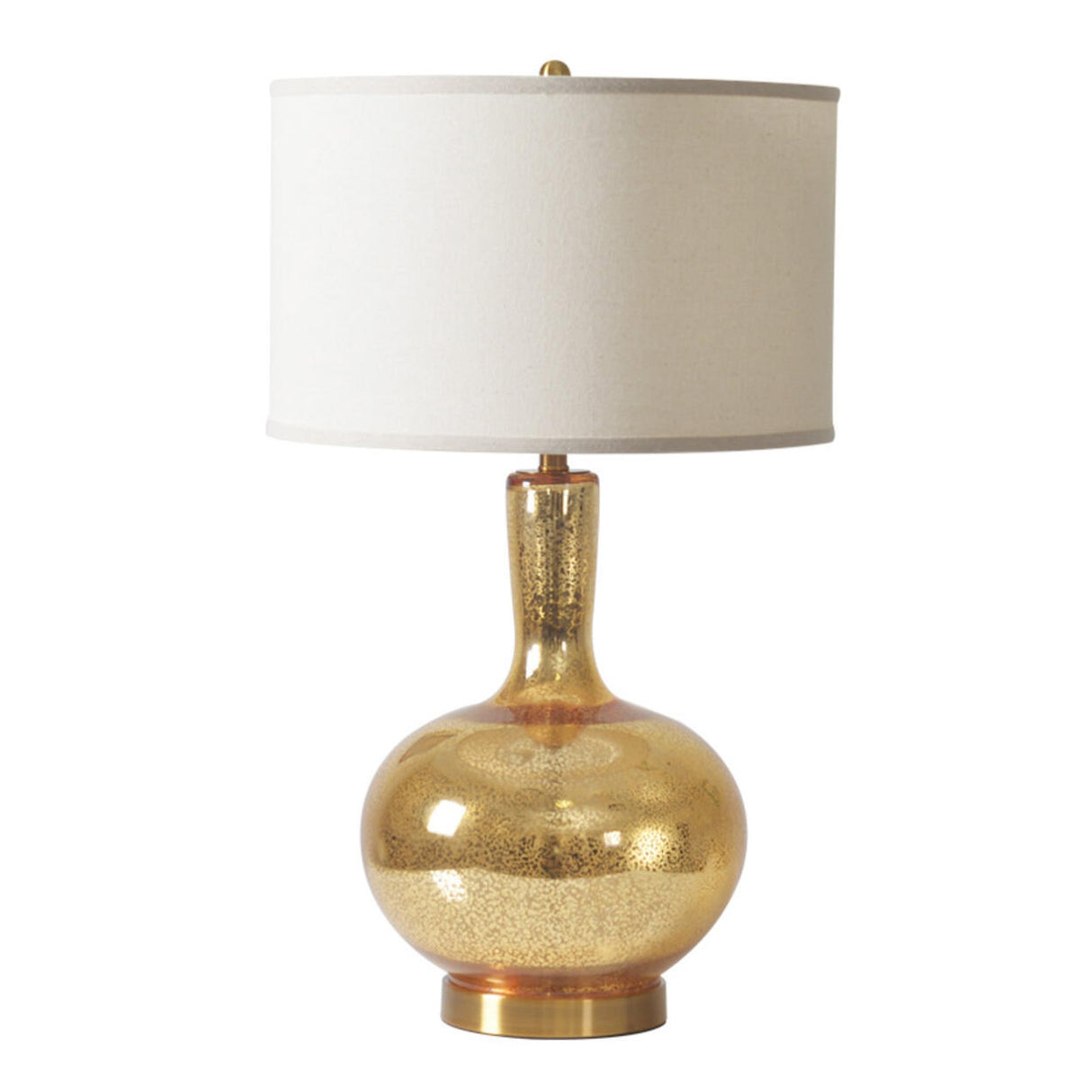 Modern Plug-in Gold Bottle Shape Geometric Table Lamp Image - 5