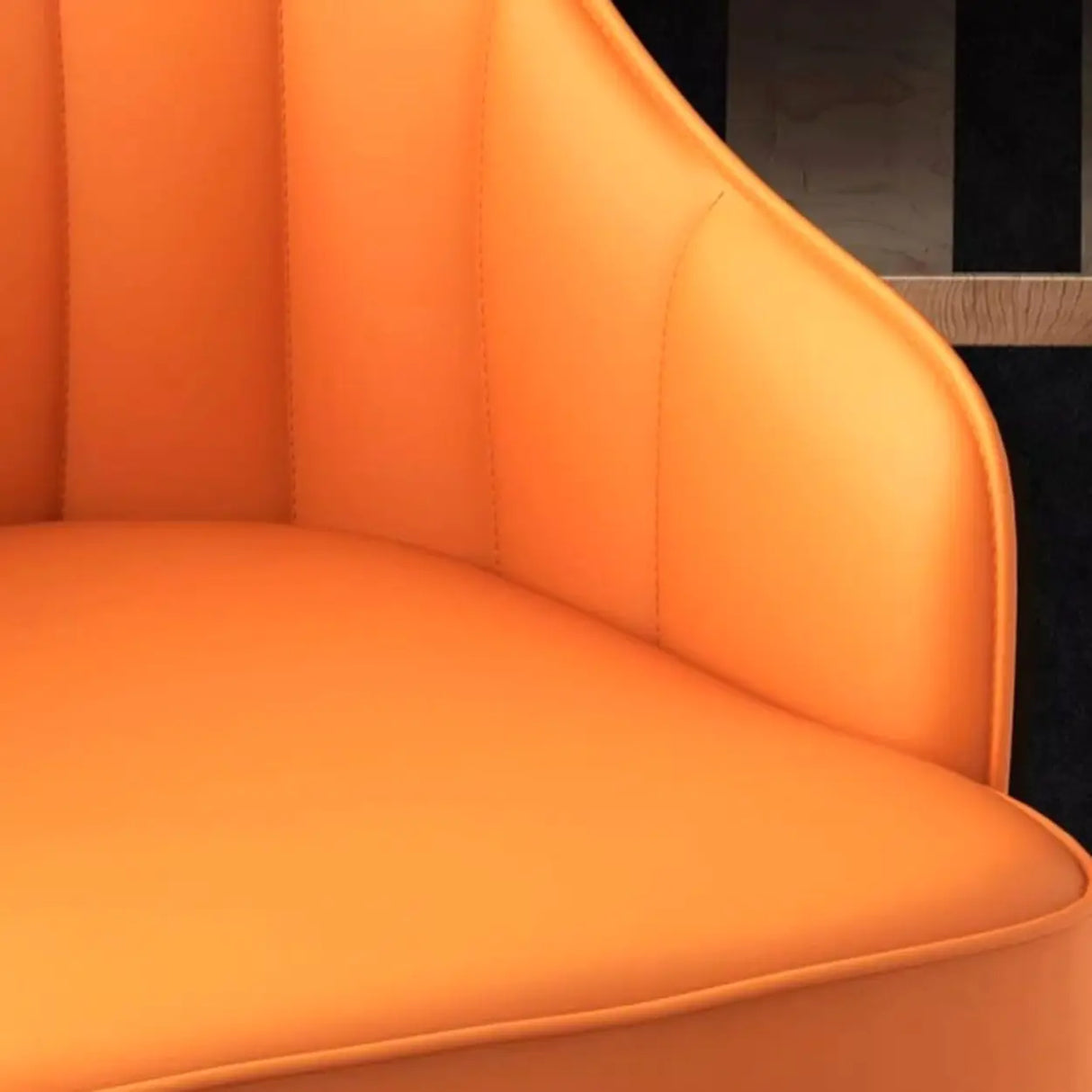Modern Pneumatic Adjustable Swivel Bar Stool with Backrest Image - 8