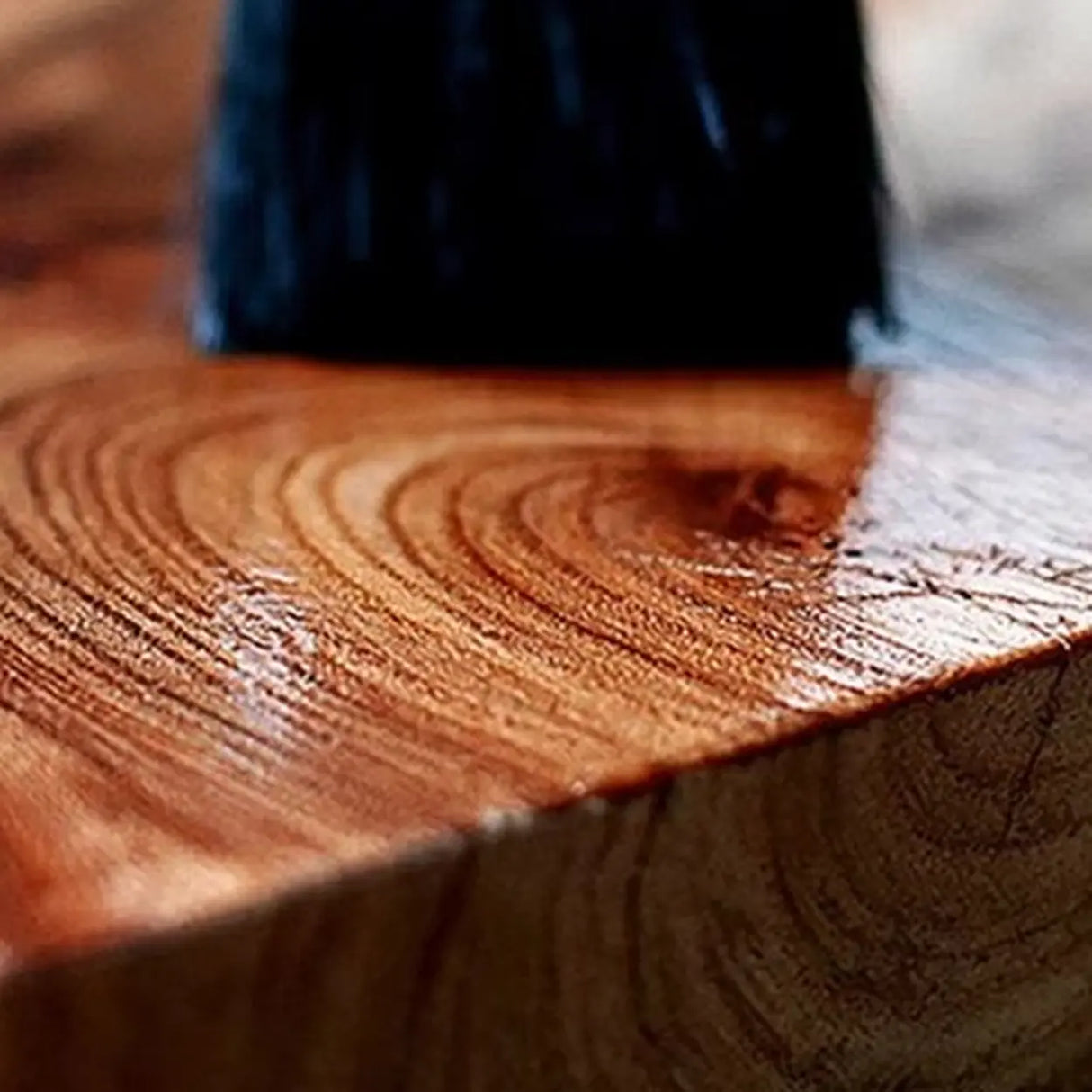 Modern Rattan-Back Wooden Bench for Stylish Home Décor Image - 12